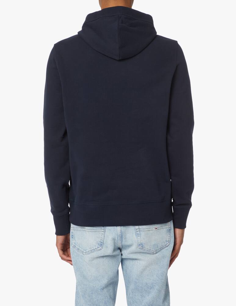 rinascente Tommy Hilfiger Felpa con cappuccio bandiera larga - blu