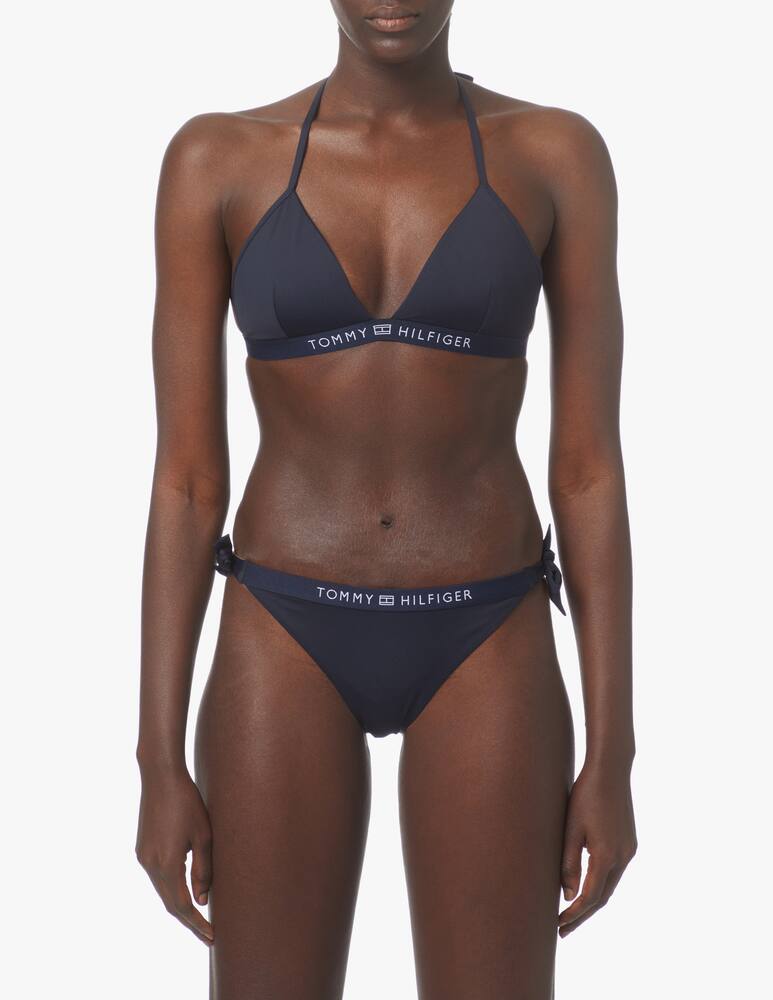 rinascente Tommy Hilfiger Top Bikini a triangolo - nero