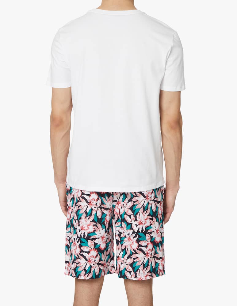 rinascente Tommy Hilfiger Completo pigiama corto a fiori - multicolor