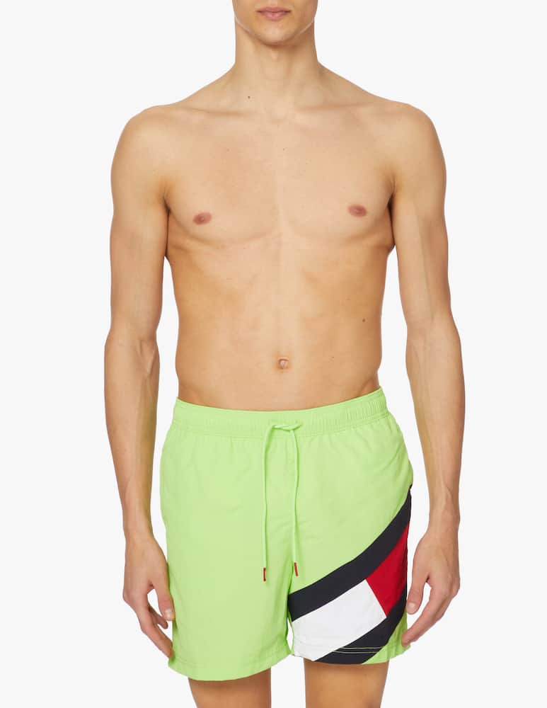 rinascente Tommy Hilfiger Costume boxer flag diagonale - verde