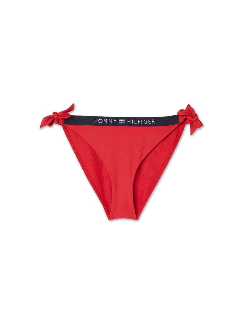 rinascente Tommy Hilfiger Slip bikini con lacci laterali - rosso