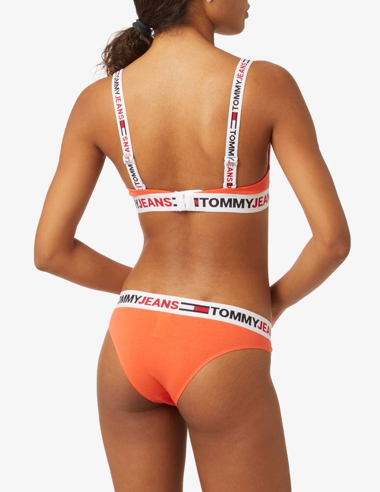 rinascente Tommy Hilfiger Slip brasiliana in cotone - rosso