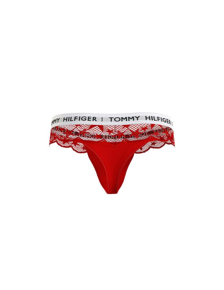 rinascente Tommy Hilfiger High waist bikini - red