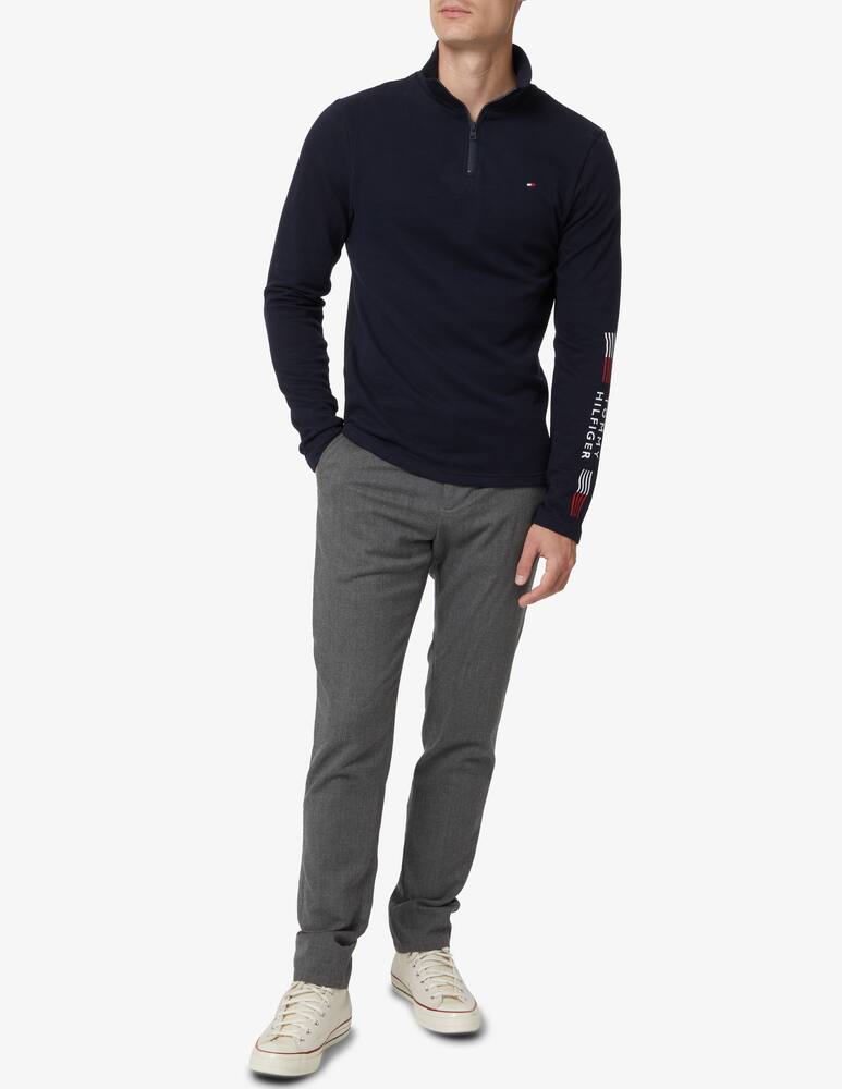 rinascente Tommy Hilfiger Half zip sweater - blue