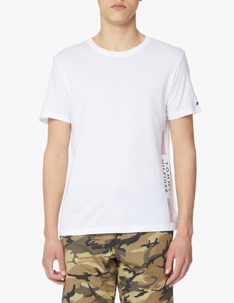 rinascente Tommy Hilfiger Short sleeve cotton t-shirt - white