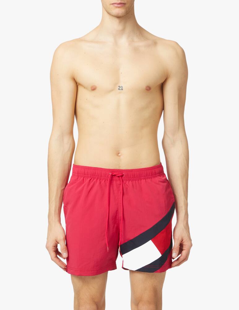 rinascente Tommy Hilfiger Costume boxer flag diagonale - rosa