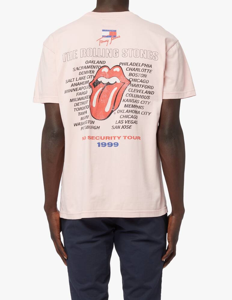 Tommy Jeans Maglietta girocollo rolling stones - immagine 3 Tommy Jeans Maglietta girocollo rolling stones - immagine 3
