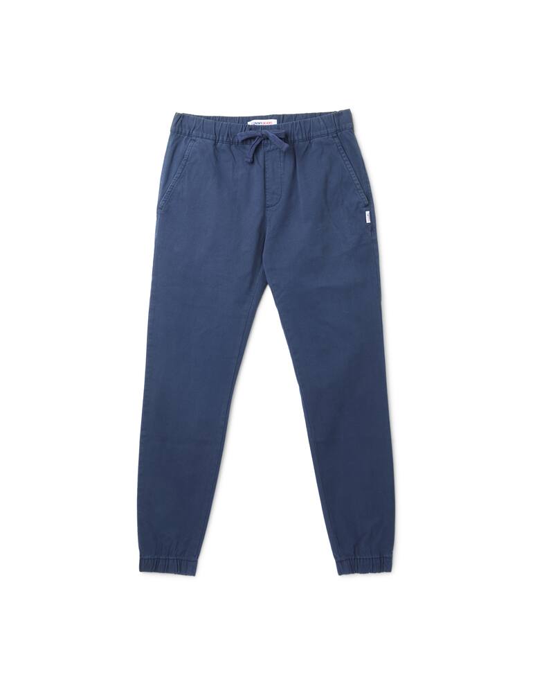rinascente Tommy Jeans Pantalone jogger scanton dobby cuffed - blu