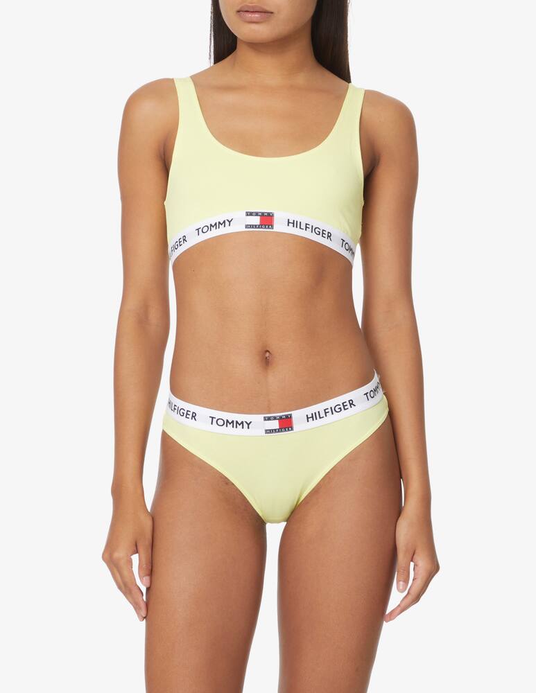rinascente Tommy Hilfiger Cotton bralette - yellow