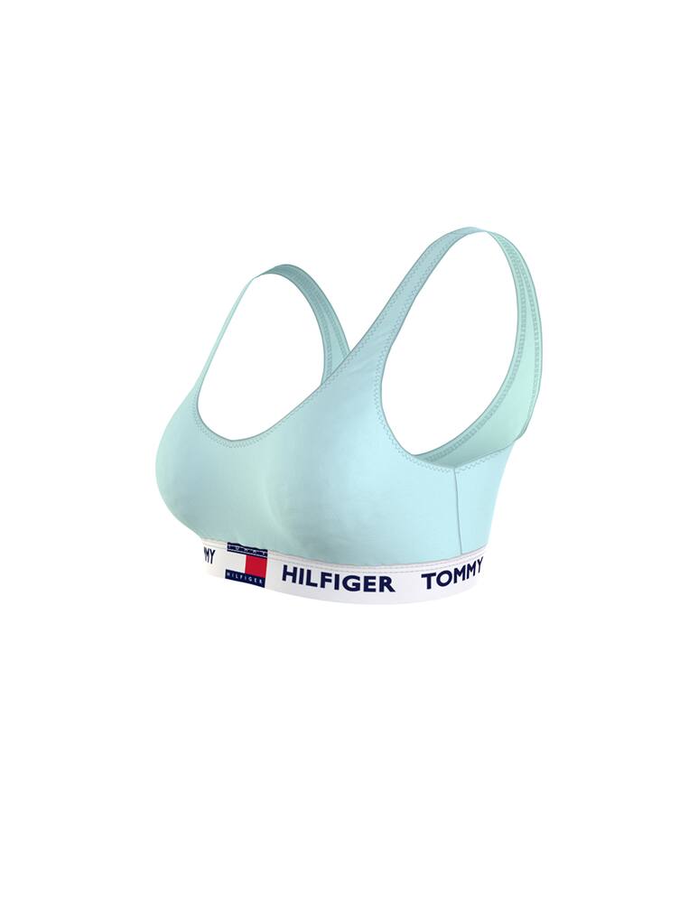 rinascente Tommy Hilfiger Cotton bralette bra - blue