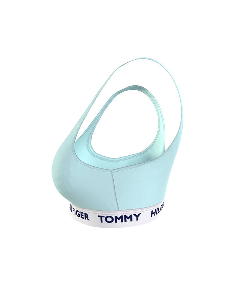 rinascente Tommy Hilfiger Cotton bralette bra - blue