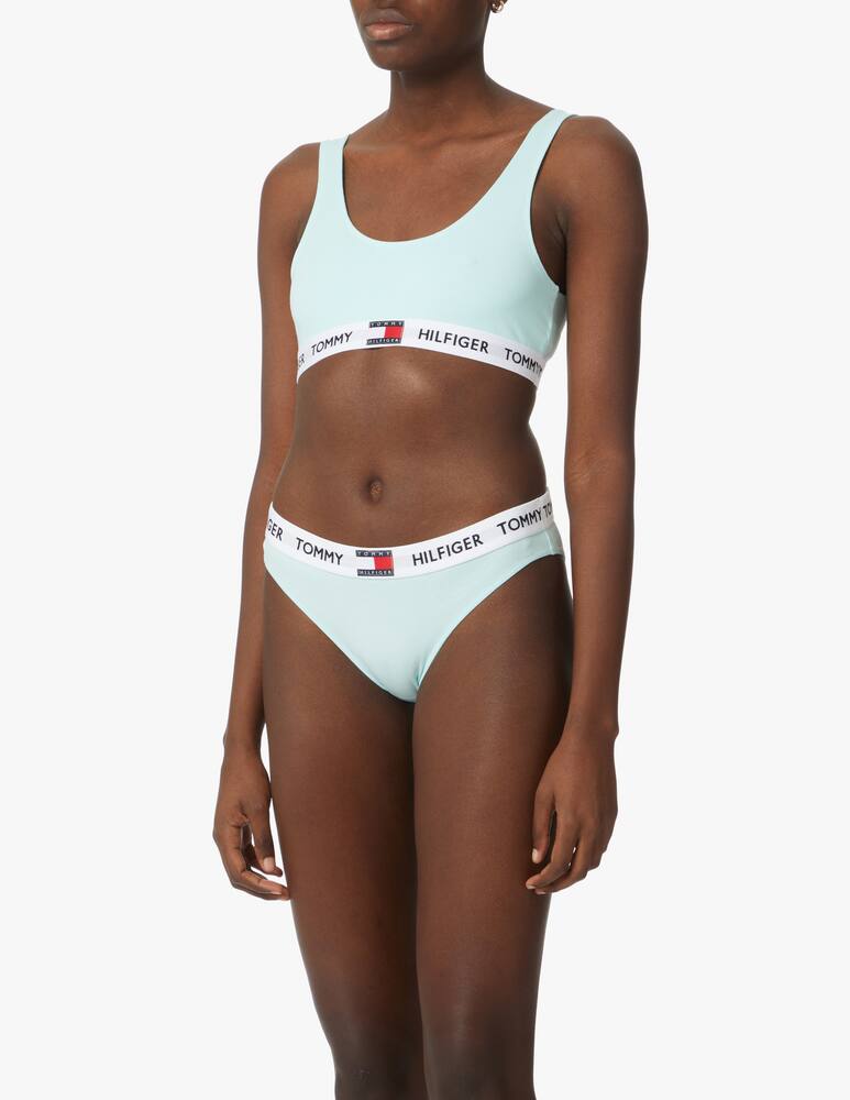 rinascente Tommy Hilfiger Cotton bralette bra - blue