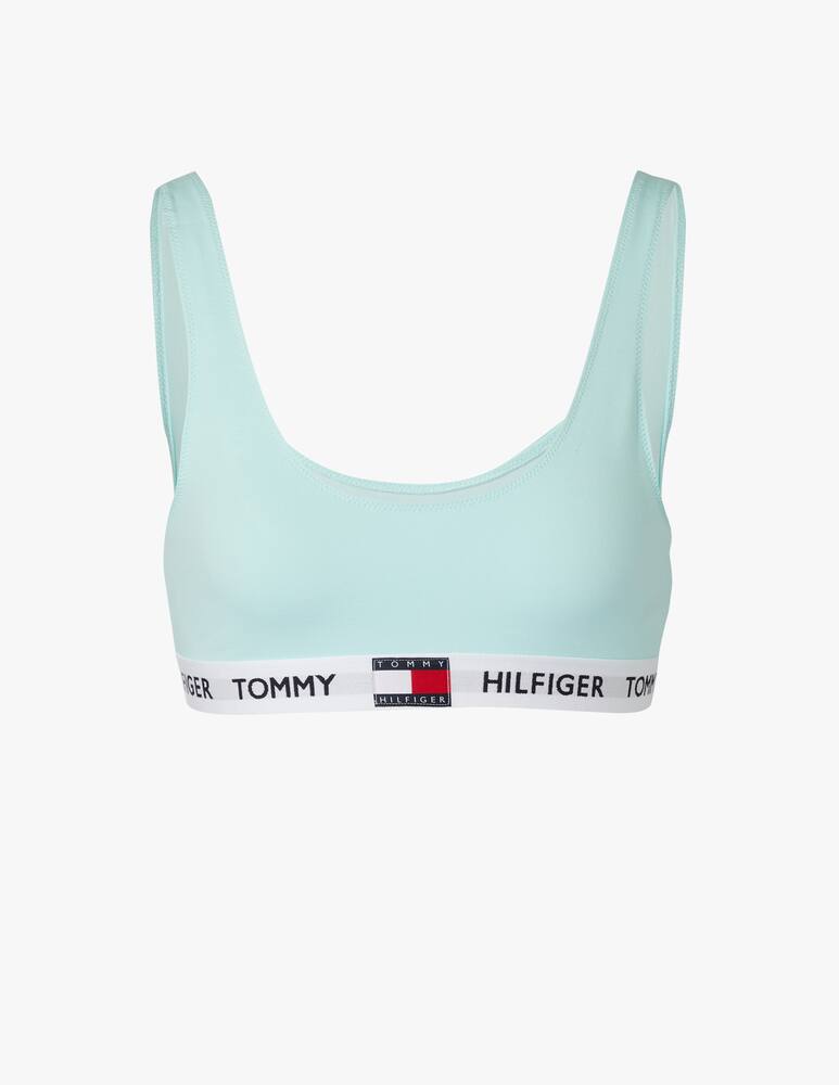 rinascente Tommy Hilfiger Cotton bralette bra - blue