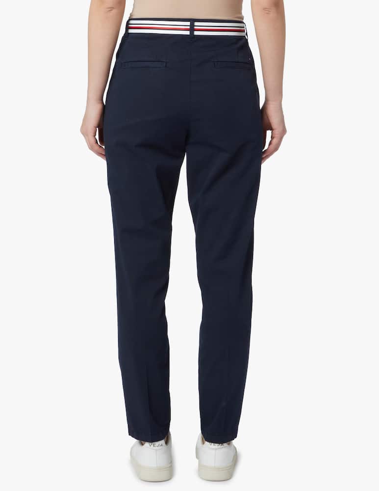 rinascente Tommy Hilfiger Tenchel cigarette trousers - blue