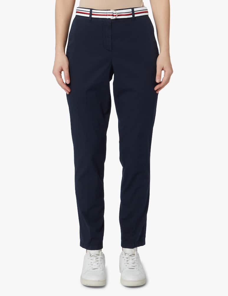 rinascente Tommy Hilfiger Tenchel cigarette trousers - blue
