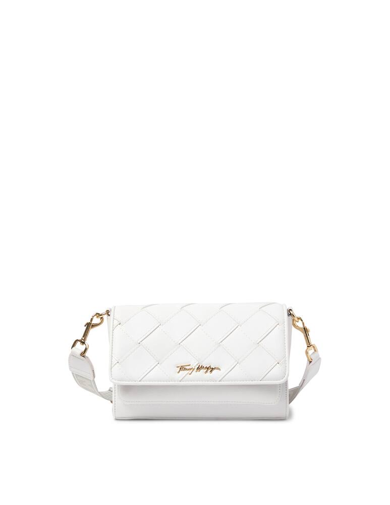 rinascente Tommy Hilfiger Borsa a tracolla inctrecciata - bianco