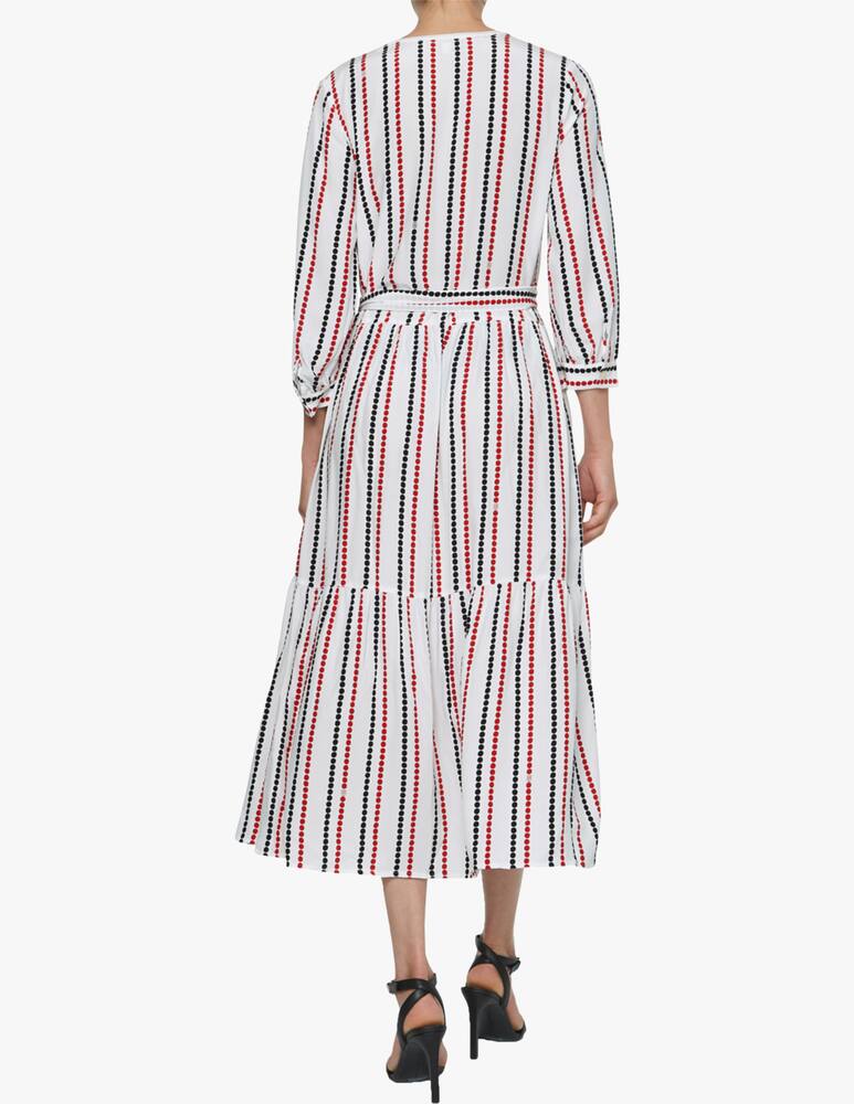 rinascente Tommy Hilfiger Chemisier dress with chain at the waist - white