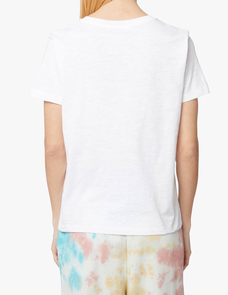 rinascente Tommy Hilfiger Cotton t-shirt with big flag - white