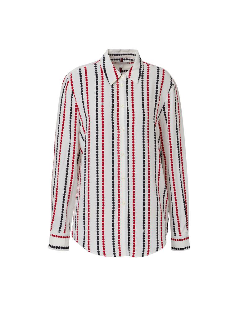 rinascente Tommy Hilfiger Camicia con stampa animalier - bianco
