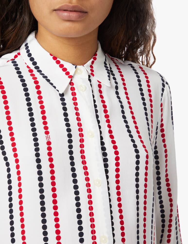 rinascente Tommy Hilfiger Camicia con stampa animalier - bianco