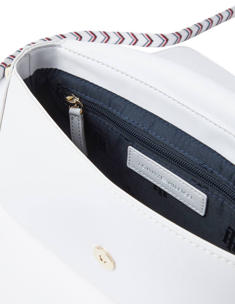 rinascente Tommy Hilfiger Borsa a tracolla con catenella - bianco