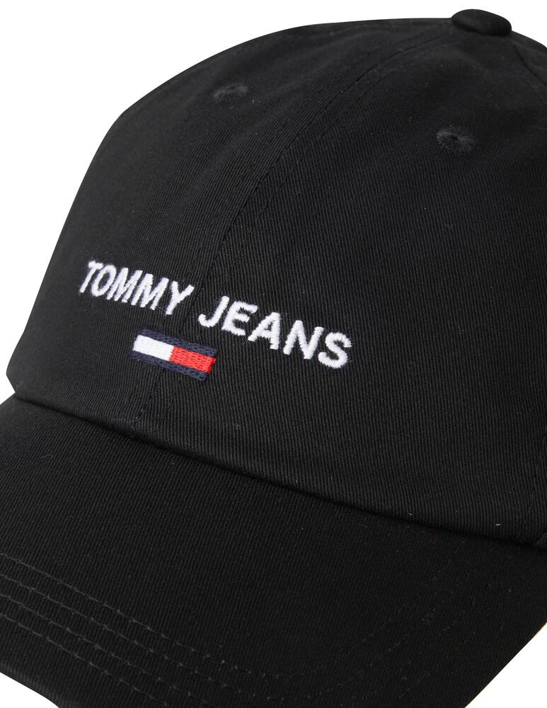 rinascente Tommy Jeans Cappello da baseball bandiera - nero