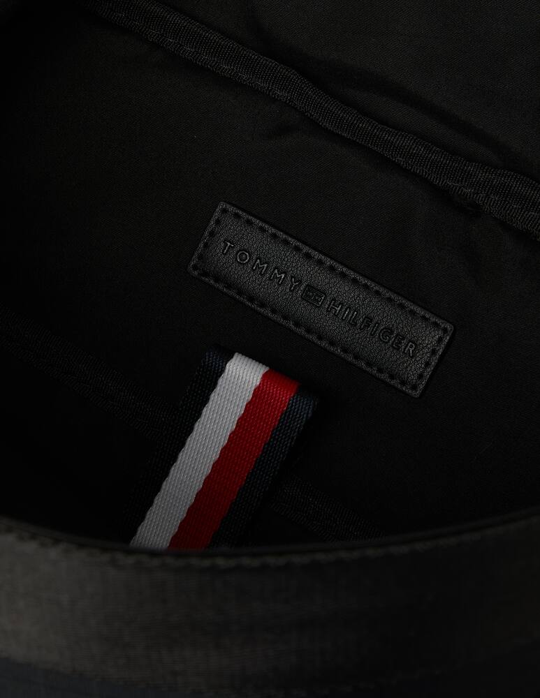 rinascente Tommy Hilfiger Zaino roll top in nylon - nero