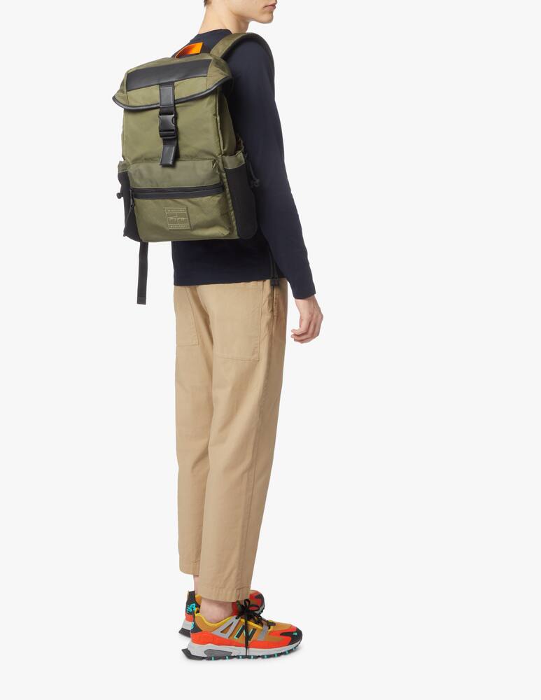 rinascente Tommy Hilfiger Zaino con patch logo - verde