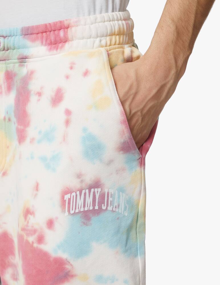 rinascente Tommy Jeans Pantalone felpa tie dye multi - multicolor