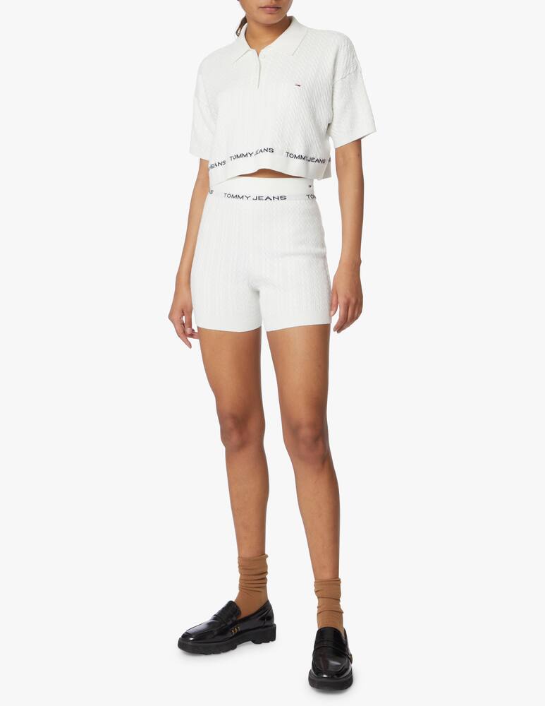Tommy Jeans Knit shorts - white - picture 1 Tommy Jeans Knit shorts - white - picture 1