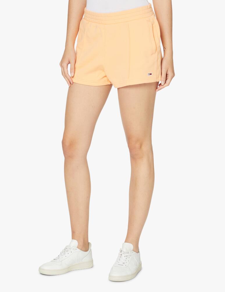 rinascente Tommy Jeans Pantaloni corti in cotone - arancione