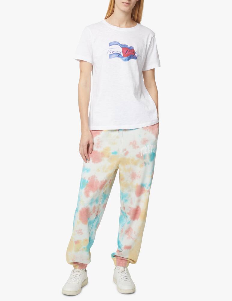 rinascente Tommy Jeans Pantaloni di tuta tie-dye - multicolor