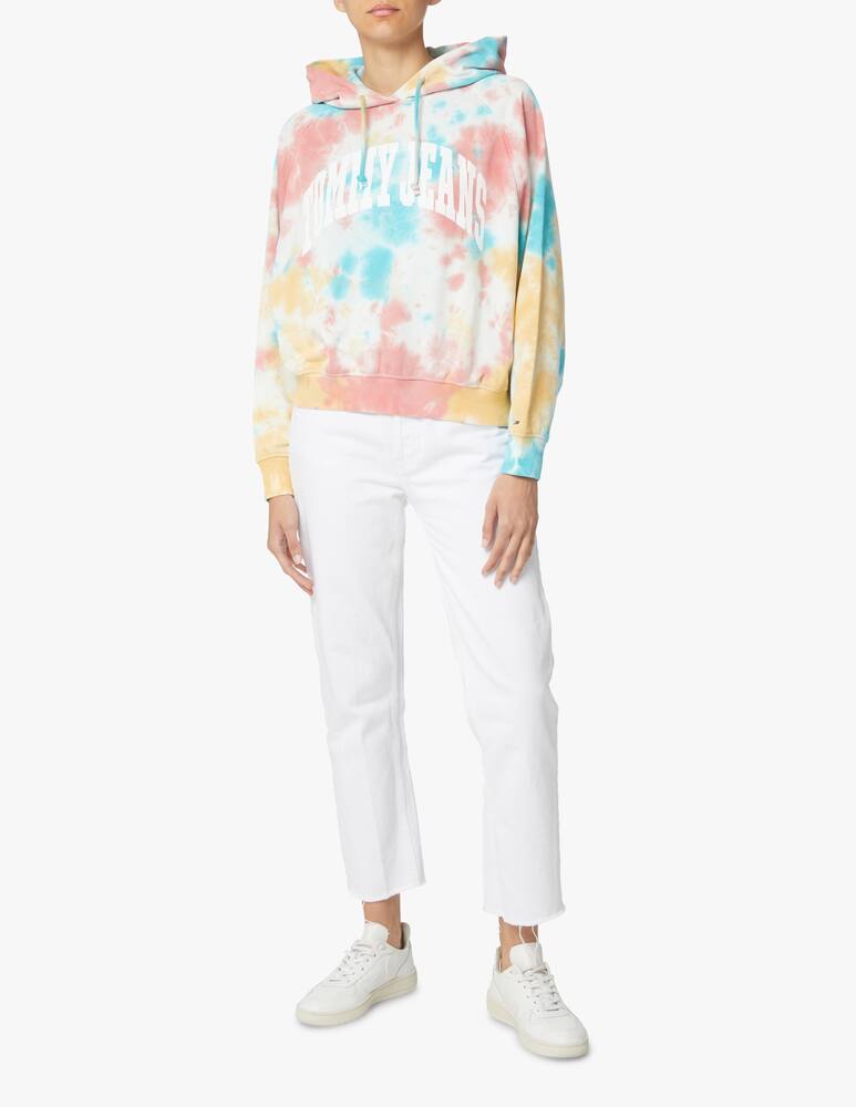rinascente Tommy Jeans Felpa con cappuccio stampa tie-dye - multicolor