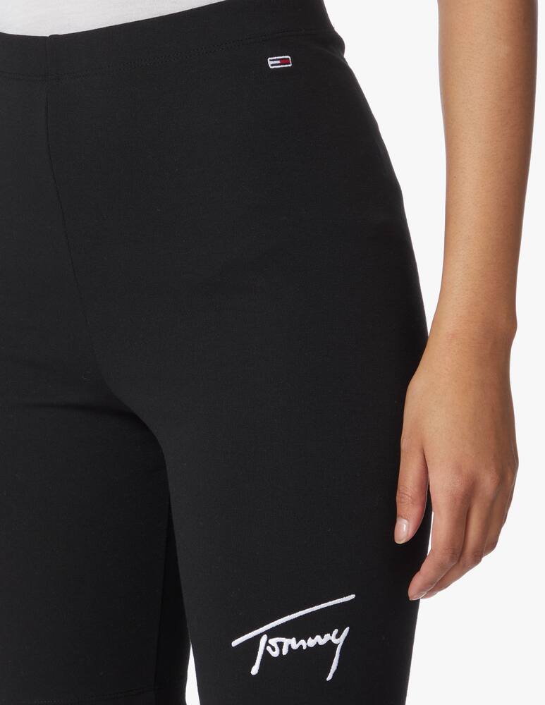 rinascente Tommy Jeans Pantaloni corti ciclista - nero