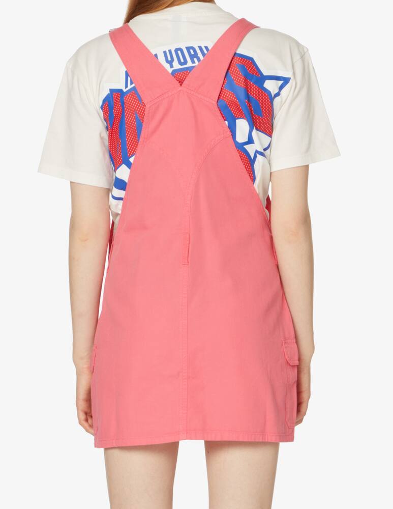 rinascente Tommy Jeans Short denim dungaress - pink