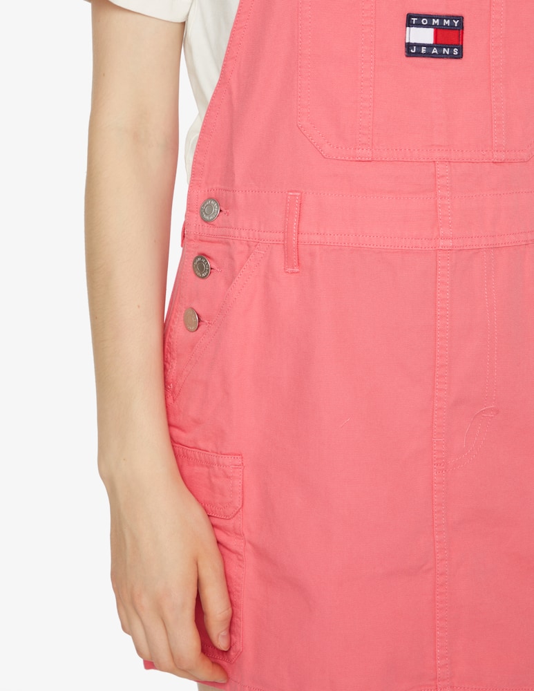 Tommy Jeans Short denim dungaress - pink - picture 4 Tommy Jeans Short denim dungaress - pink - picture 4