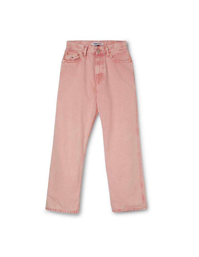 rinascente Tommy Jeans Betsy high rise straight-leg jeans - pink