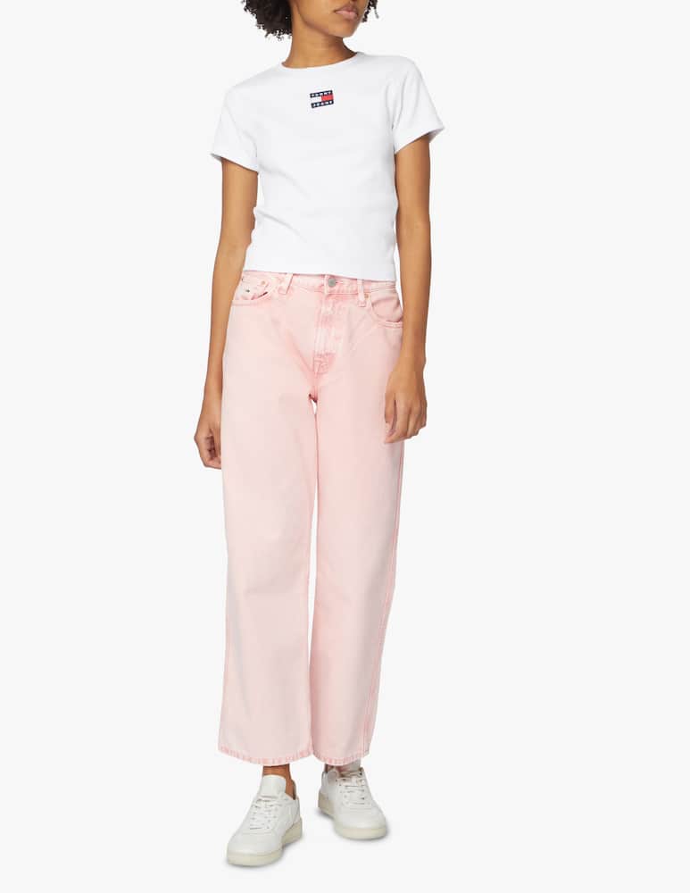 Tommy Jeans Jeans a gamba dritta Betsy - rosa - immagine 1 Tommy Jeans Jeans a gamba dritta Betsy - rosa - immagine 1