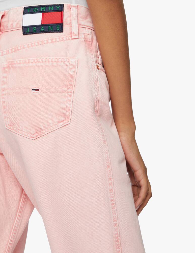 rinascente Tommy Jeans Betsy high rise straight-leg jeans - pink