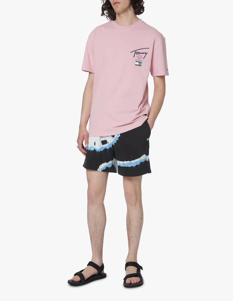 rinascente Tommy Jeans Maglietta new signature - rosa