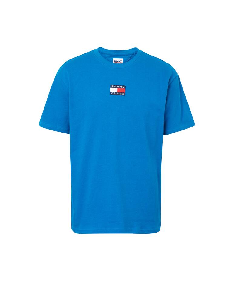 rinascente Tommy Jeans Embroidered badge t-shirt - Blue
