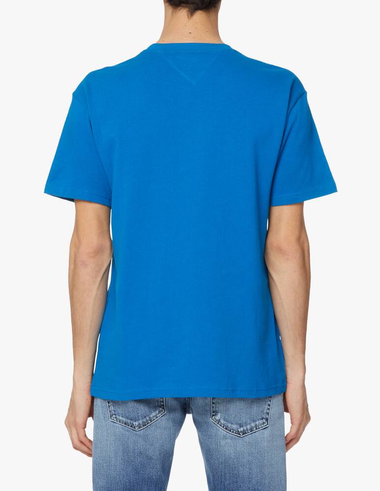 rinascente Tommy Jeans Embroidered badge t-shirt - Blue
