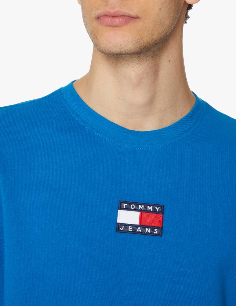 rinascente Tommy Jeans Embroidered badge t-shirt - Blue