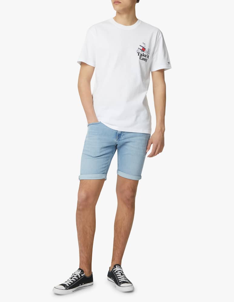 rinascente Tommy Jeans Take it easy t-shirt - white