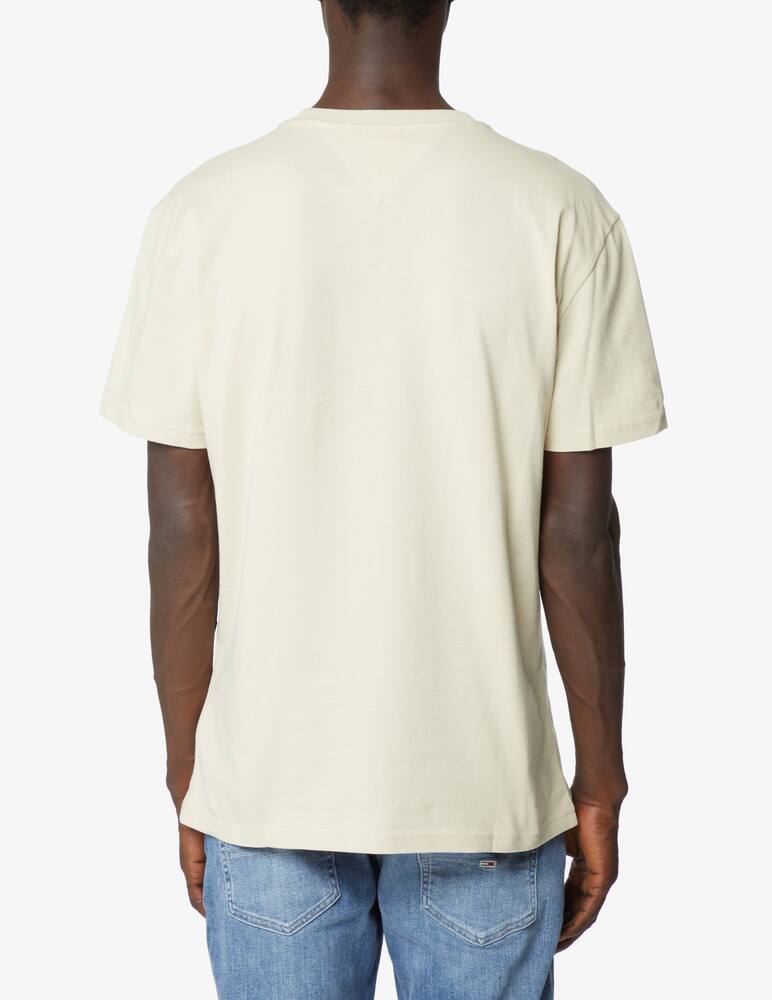 rinascente Tommy Jeans Maglietta con logo - Beige