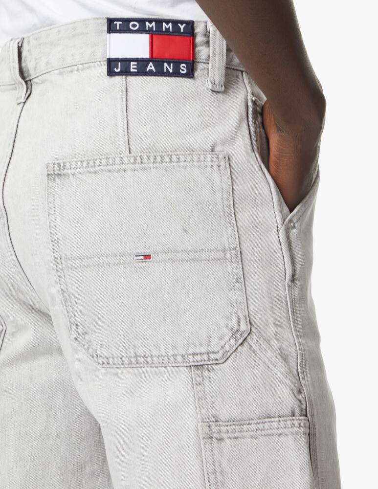 rinascente Tommy Jeans Bermuda in denim skater carpenter - grigio