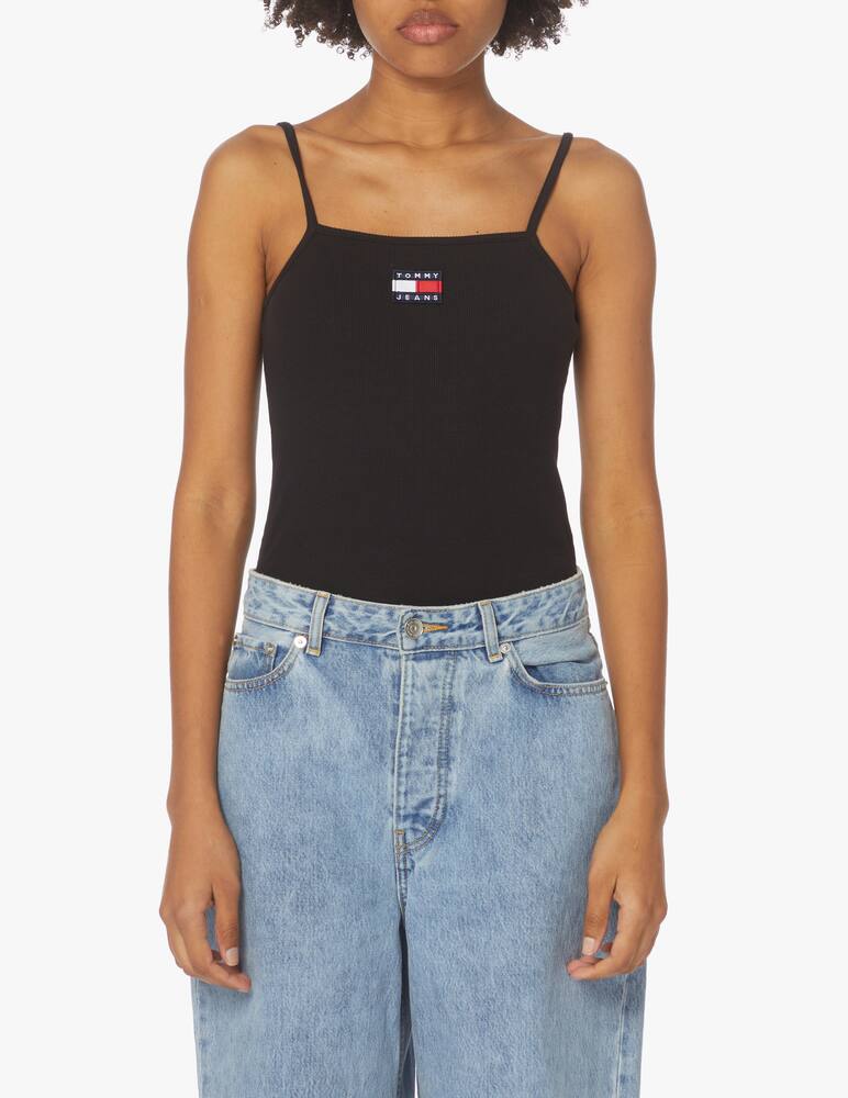Tommy Jeans Sleeveless bodysuit - black - picture 1 Tommy Jeans Sleeveless bodysuit - black - picture 1