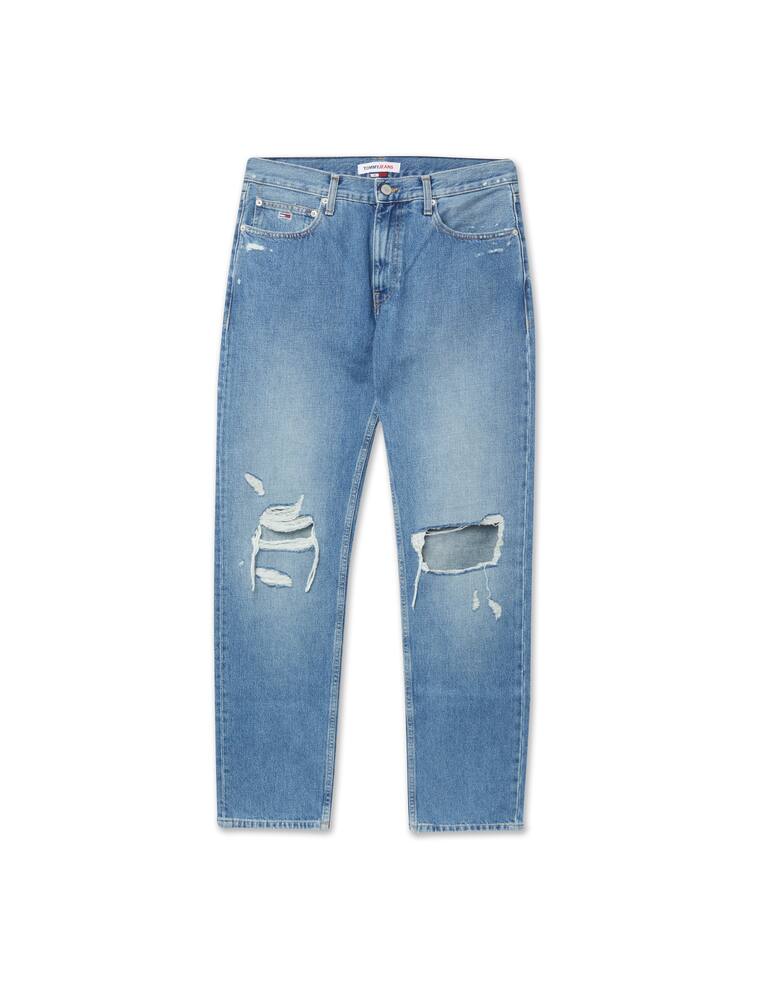rinascente Tommy Jeans Jeans ethan strappo ginocchio - blu