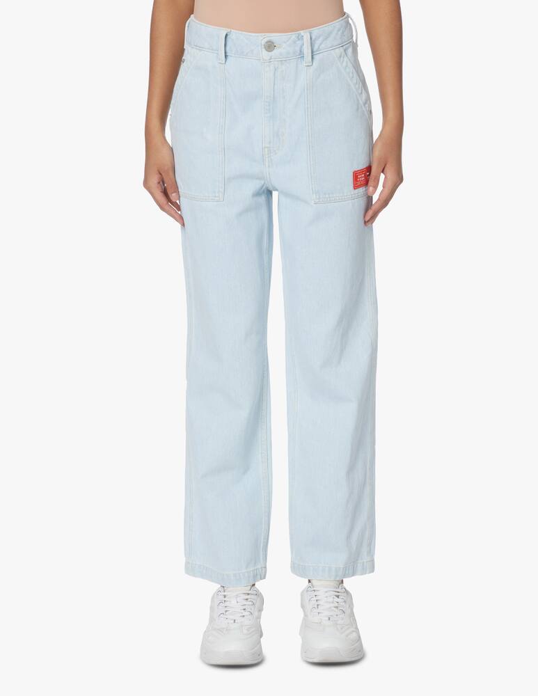 rinascente Tommy Jeans Harper straight-leg jeans - light blue