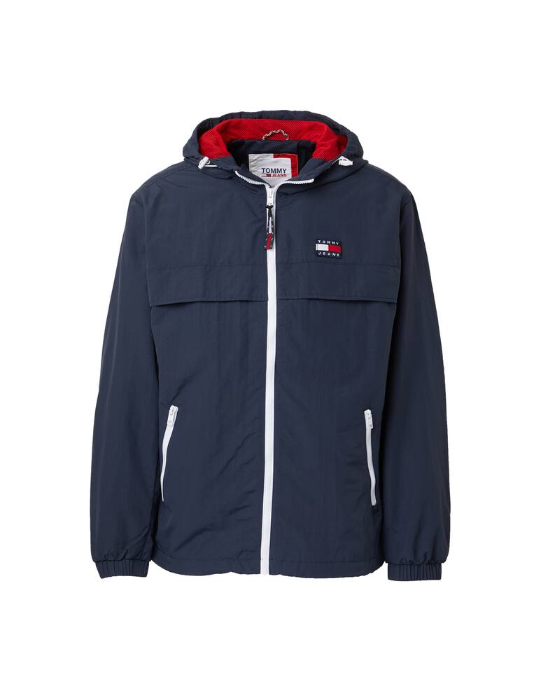 rinascente Tommy Jeans Chicago windbreaker nylon jacket - blue